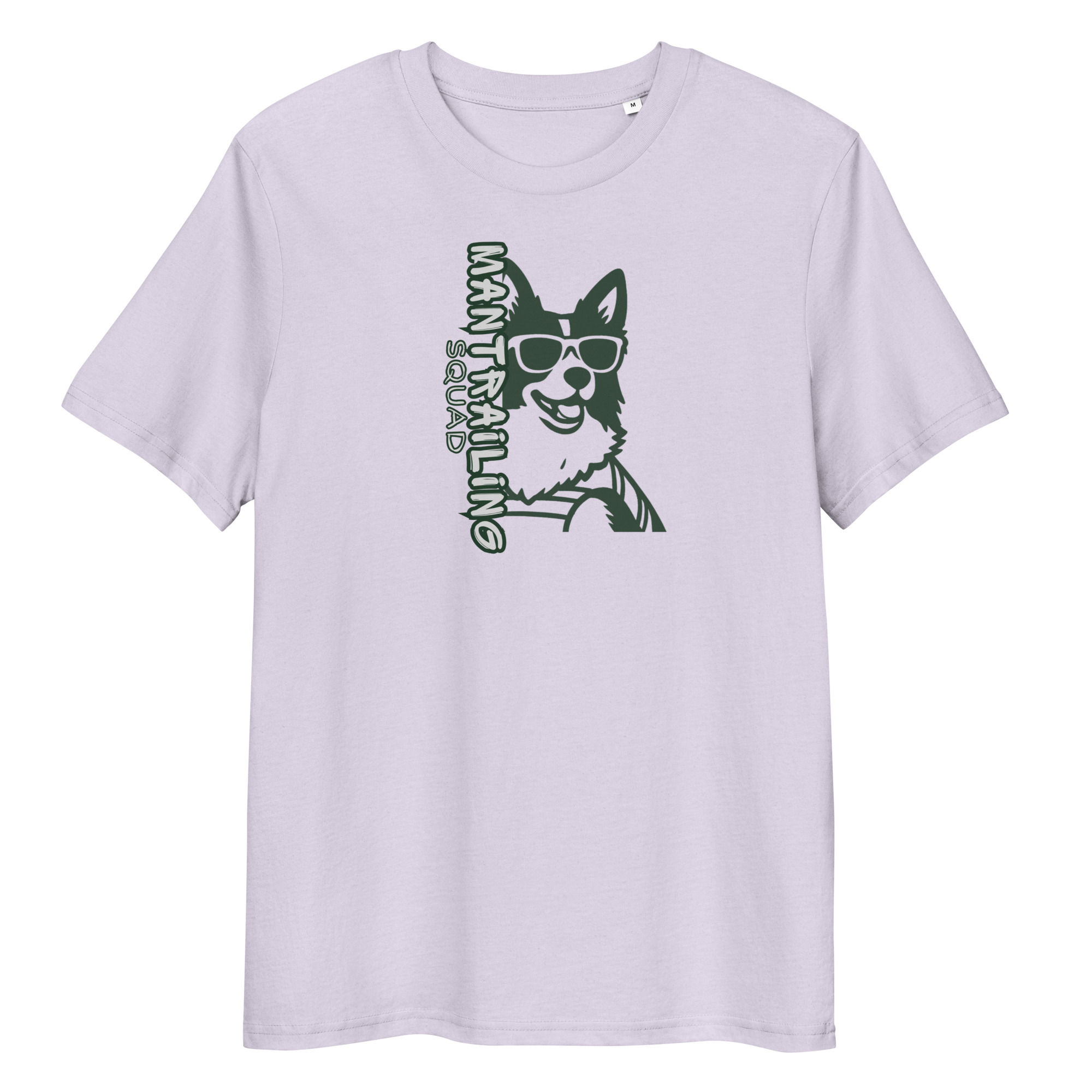 Unisex Organic Cotton T-Shirt Mantrailing Squad Collie