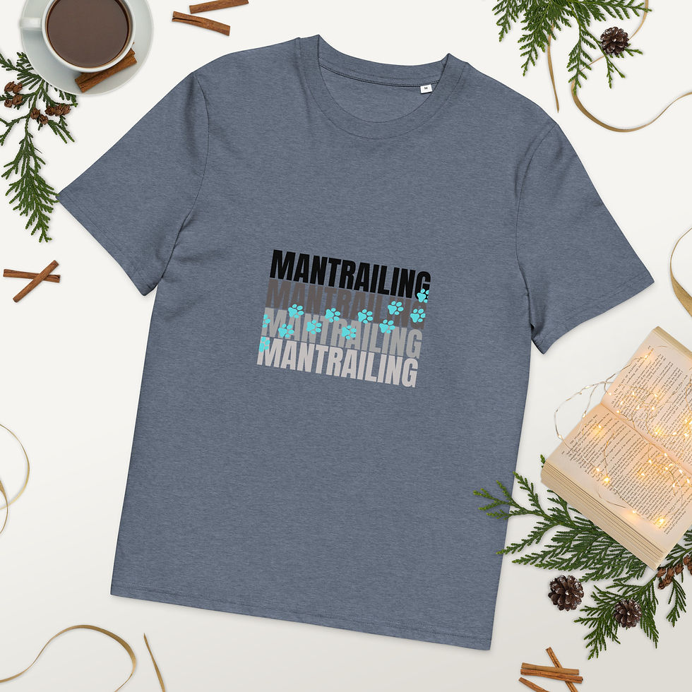 Thumbnail: Mantrailing Unisex Organic Cotton T-shirt