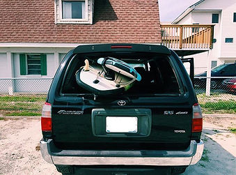 Ain't got no license plate cuz my car is