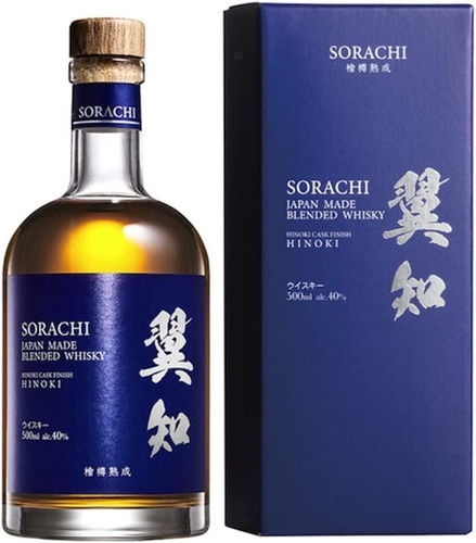 日本ウイスキー Japanese Whisky HINOKI翼知ーSORACHI- 40度 500ml