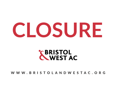 TRACK CLOSURE - Monday 18th April