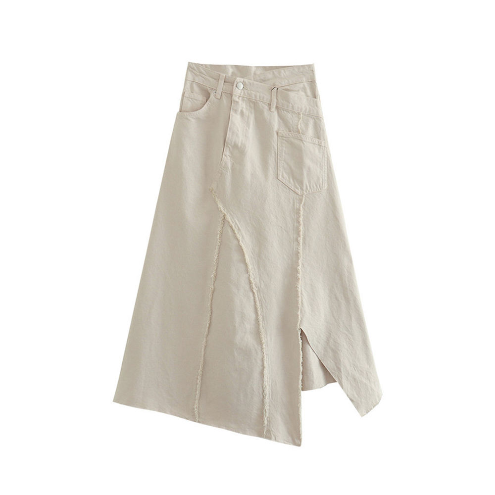 Ridge Denim Skirt