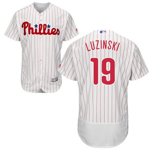 Thumbnail: Greg Luzinski Philadelphia Phillies Majestic Jersey