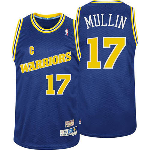 Thumbnail: Chris Mullin Golden State Warriors Authentic Adidas Jersey