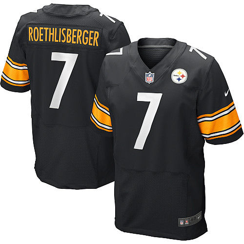 Thumbnail: Ben Roethlisberger Pittsburgh Steelers Nike Elite Jersey