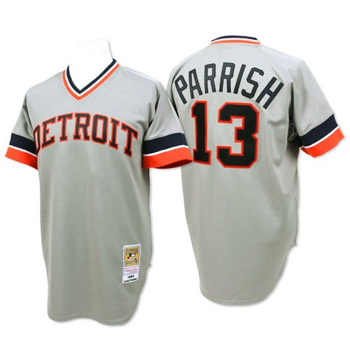 Thumbnail: Lance Parrish Detroit Tigers Majestic Jersey