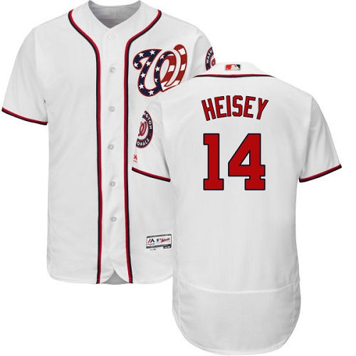 Thumbnail: Chris Heisey Washington Nationals Majestic Jersey