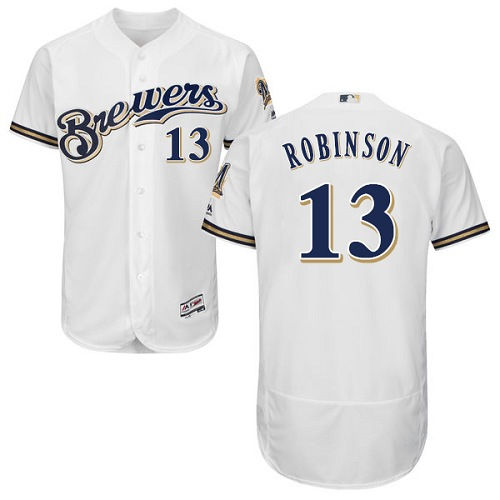 Thumbnail: Glenn Robinson Milwaukee Brewers Majestic Jersey