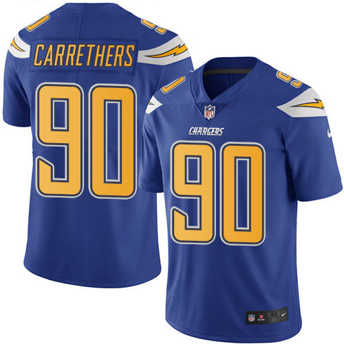 Thumbnail: Ryan Carrethers Los Angeles Chargers Nike Elite Jersey