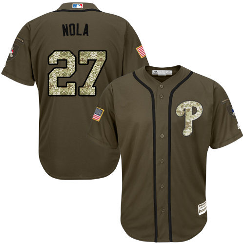 Thumbnail: Aaron Nola Philadelphia Phillies Majestic Jersey