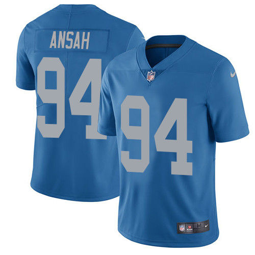 Thumbnail: Ezekiel "Ziggy" Ansah Detroit Lions Nike Elite Jersey