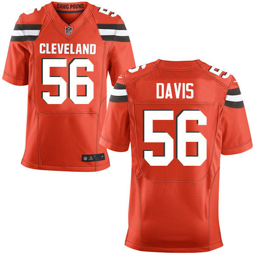 Thumbnail: Demario Davis Cleveland Browns Nike Elite Jersey