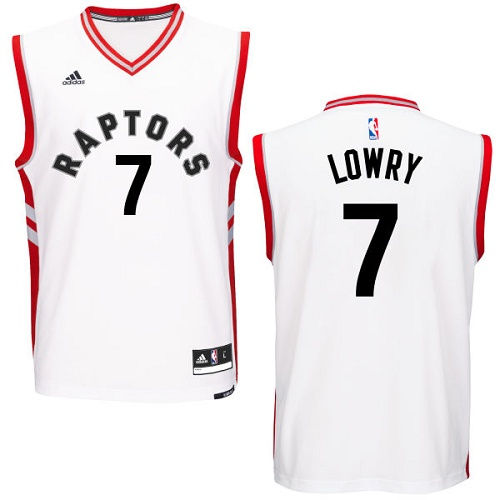 Thumbnail: Kyle Lowry Toronto Raptors Authentic Adidas Jersey