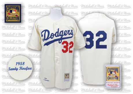 Thumbnail: Sandy Koufax Los Angeles Dodgers Majestic Jersey