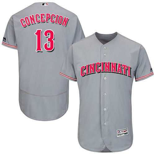 Thumbnail: Dave Concepcion Cincinnati Reds Majestic Jersey