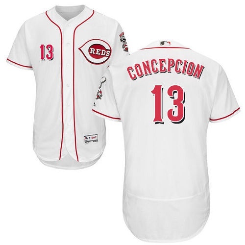 Thumbnail: Dave Concepcion Cincinnati Reds Majestic Jersey