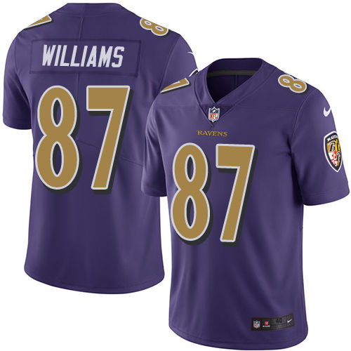 Thumbnail: Maxx Williams Baltimore Ravens Nike Elite Jersey