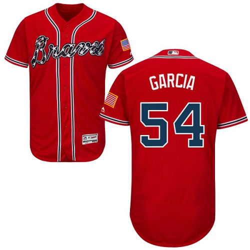 Thumbnail: Jamie Garcia Atlanta Braves Majestic Jersey