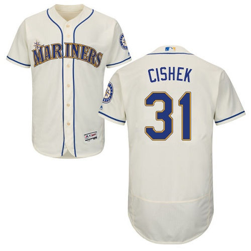 Thumbnail: Steve Cishek Seattle Mariners Majestic Jersey