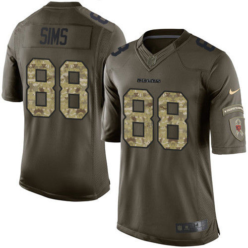 Thumbnail: Dion Sims Chicago Bears Nike Elite Jersey
