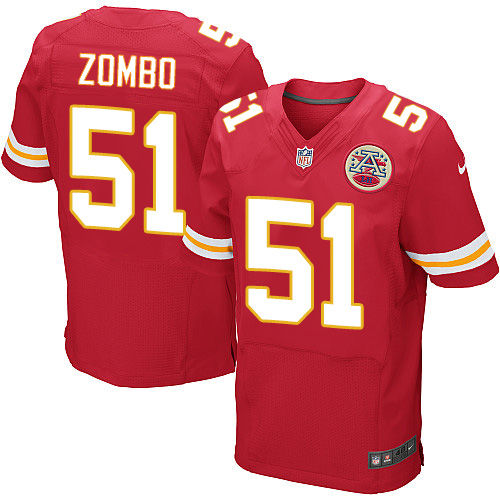 Thumbnail: Frank Zombo Kansas City Chiefs Nike Elite Jersey