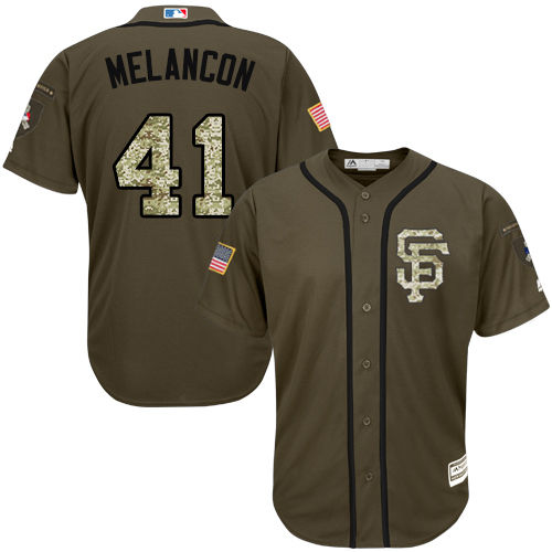 Thumbnail: Mark Melancon San Francisco Giants Majestic Jersey