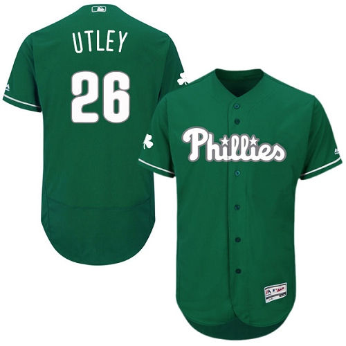 Thumbnail: Chase Utley Philadelphia Phillies Majestic Jersey