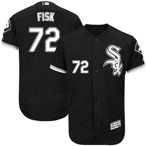 Thumbnail: Carlton Fisk Chicago White Sox Majestic Jersey