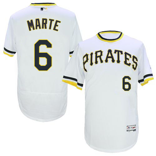 Thumbnail: Starling Marte Pittsburgh Pirates Majestic Jersey