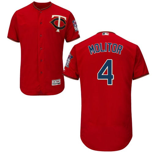 Thumbnail: Paul Molitor Minnesota Twins Majestic Jersey