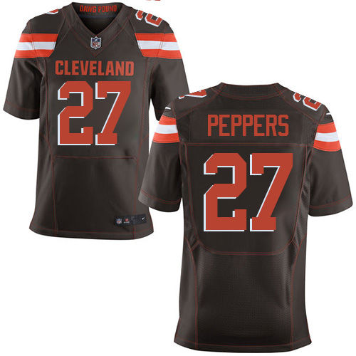 Thumbnail: Jabrill Peppers Cleveland Browns Nike Elite Jersey