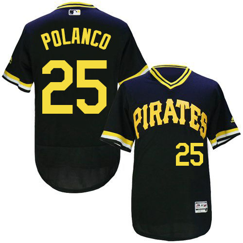 Thumbnail: Gregory Polanco Pittsburgh Pirates Majestic Jersey