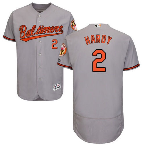 Thumbnail: J.J. Hardy Baltimore Orioles Majestic Jersey