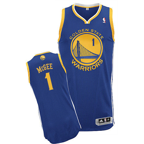 Thumbnail: JaVale McGee Golden State Warriors Authentic Adidas Jersey