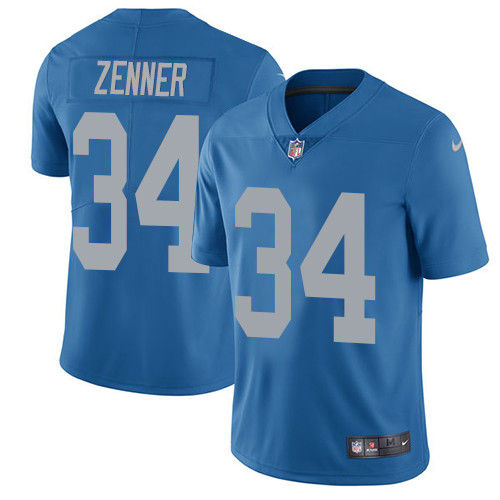 Thumbnail: Zach Zenner Detroit Lions Nike Elite Jersey