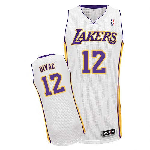 Thumbnail: Vlade Divac Los Angeles Lakers Authentic Adidas Jersey
