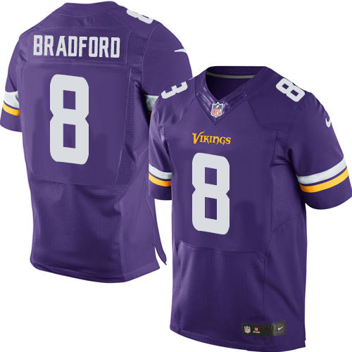 Thumbnail: Sam Bradford Minnesota Vikings Nike Elite Jersey