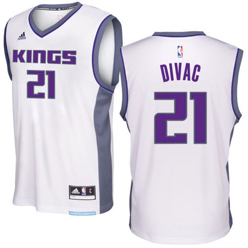 Thumbnail: Vlade Divac Sacramento Kings Authentic Adidas Jersey