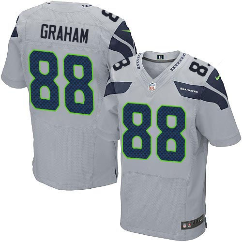 Thumbnail: Jimmy Graham Seattle Seahawks Nike Elite Jersey