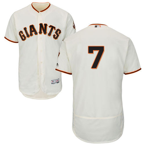 Thumbnail: Aaron Hill San Francisco Giants Majestic Jersey