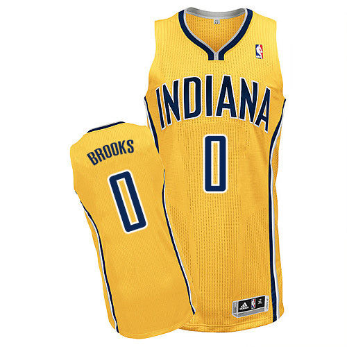 Thumbnail: Aaron Brooks Indiana Pacers Authentic Adidas Jersey