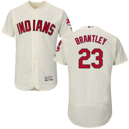 Thumbnail: Michael Brantley Cleveland Indians Majestic Jersey