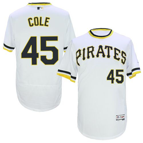 Thumbnail: Gerrit Cole Pittsburgh Pirates Majestic Jersey