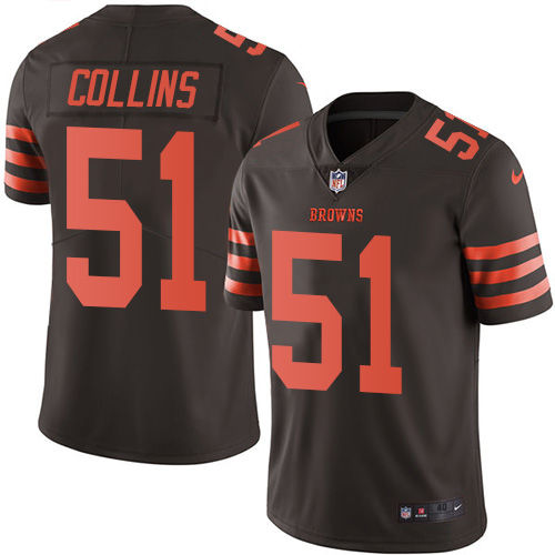 Thumbnail: Jamie Collins Sr. Cleveland Browns Nike Elite Jersey