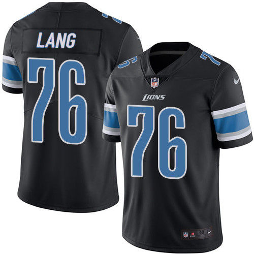 Thumbnail: T.J. Lang Detroit Lions Nike Elite Jersey