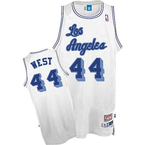 Thumbnail: Jerry West Los Angeles Lakers Authentic Adidas Jersey