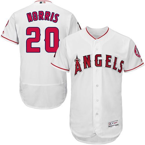 Thumbnail: Bud Norris Los Angeles Angels Majestic Jersey