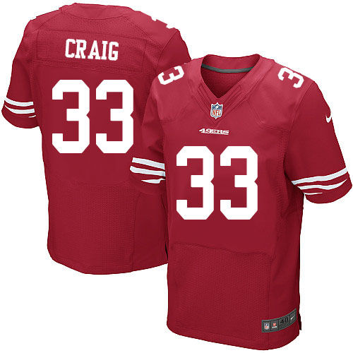 Thumbnail: Roger Craig San Francisco 49ers Nike Elite Jersey