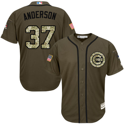 Thumbnail: Brett Anderson Chicago Cubs Majestic Jersey