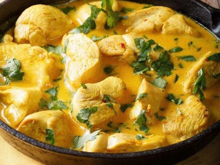 * Poulet Curry-Coco *